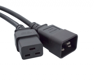 Napájecí kabel KU-PZ-C19-C20-3M-BL