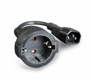 Zástrčka KU-PZ-C14-SCHUKO-0,15M-BL